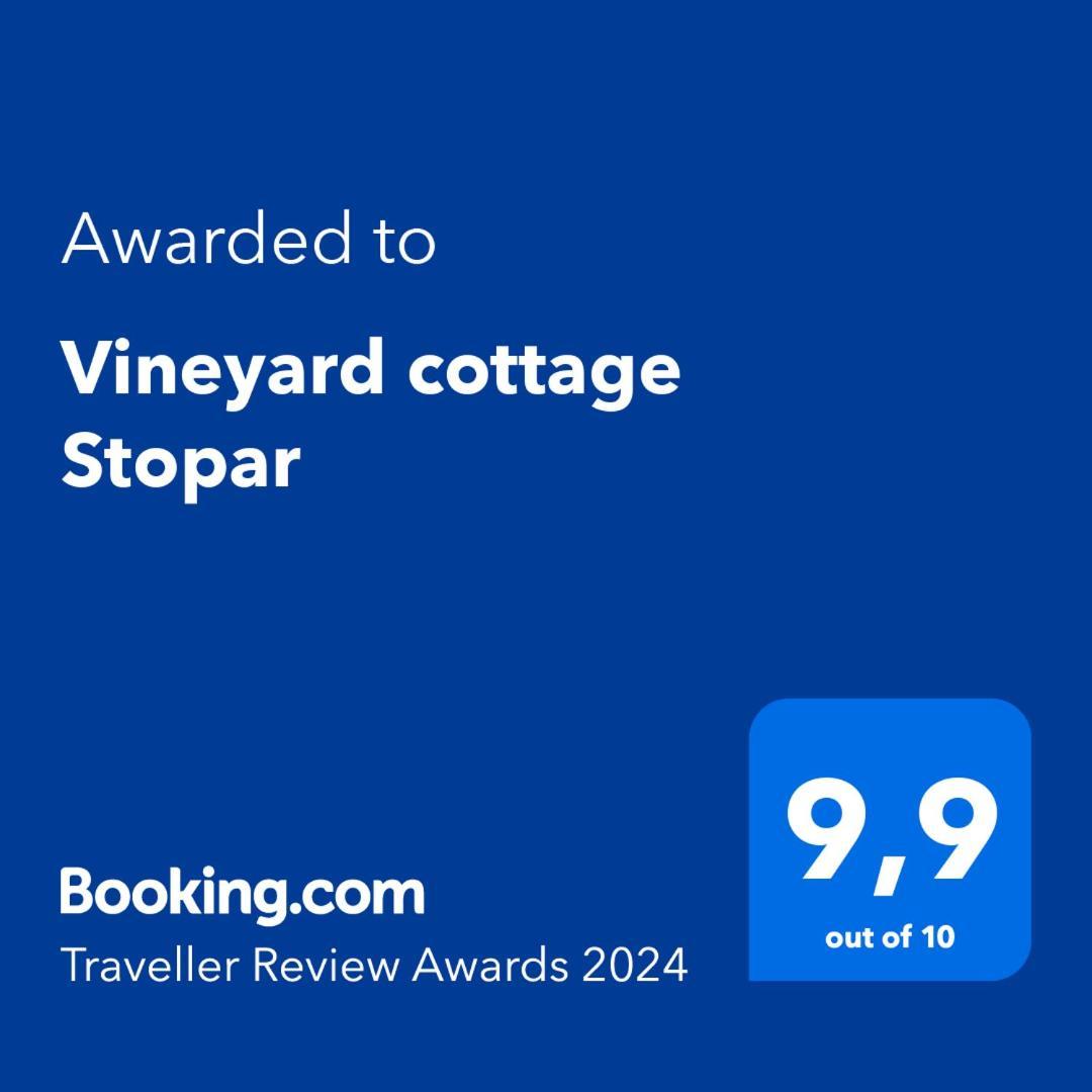 Vineyard Cottage Stopar Straza Ngoại thất bức ảnh